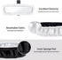 Red Rose Car Rearview Mirrors Cover Universal Inner Rear View Mirror Cover with Elastic Band,Vehicle Interior Accessories for Trucks Van SUV Sedan...