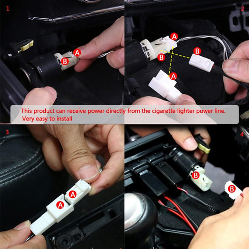 QC3.0 Dual USB Power Socket, Quick Charge Car Charger USB Adapter for Smart Phone PDA Android GPS Use for Toyota VIGO......