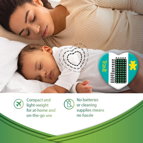 12 Pack - Fahrenheit - Children’s Axillary Thermometer - Continuous Read, Single-Use Pediatric Thermometer...