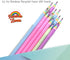 Eco-friendly Wood & Plastic Free Rainbow Recycled Paper #2 HB Pencils For School and Office Supplies, Pre-sharpened,12-Pack...