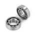 XIKE 2 Pcs 6900 C3 Deep Groove Bearing 10x22x6mm,Chrome Steel Open C3 Clearance Bearing for Industrial Wheels,Pump and Gear Equipment....