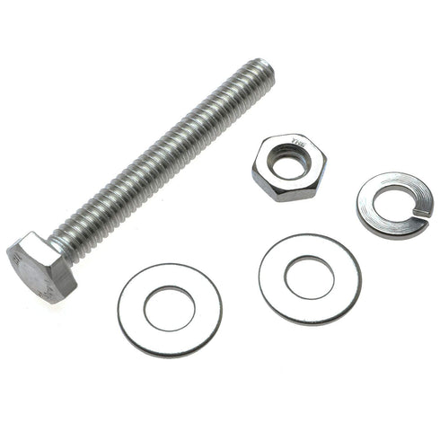 4 Set Sign Post Mounting Bolts Hardware Accessories Set 304 Stainless Steel Sign Attachment Kit for Stop Signs Traffic Signs...