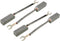 uxcell 4Pcs Carbon Brushes,32mmx10mmx10mm Graphite for Electric Motor,Power Tool,Replacement Parts...