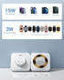?????????????? 2 in 1 Wireless Charging Station Magnetic Detachable, Wireless Magnetic Charger for Apple, Compatible with iPhone 15/14/13/12, Airp...