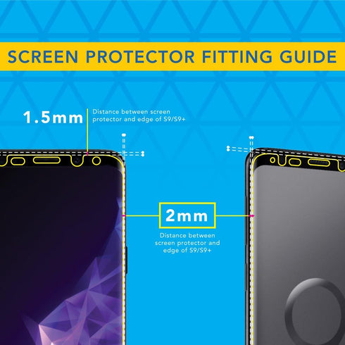 ArmorSuit 2 Pack Screen Protector Designed for Samsung Galaxy S9 Plus / S9+ (6.2 Inch) Case Friendly MilitaryShield HD Clear Film - Made in USA...