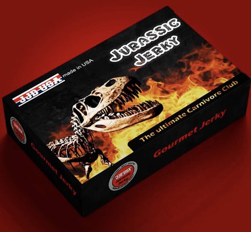 INFERNO X and Creeping Reaper Jerky - Jurassic Jerky Carnivore Candy Peppered Beef Jerky HOTTEST PEPPERS in the WORLD!! Sweet with Heat! High prot...