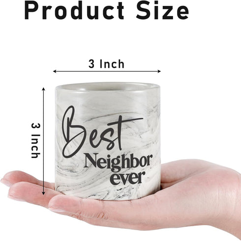 Best Neighbor Ever Gifts-6 oz Scented Candle Lavender Hello Neighbor Gifts for Neighbors New Neighbor Welcome Gift Funny Candles Goodbye Moving Ho...