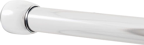 Zenna Home NeverRust Adjustable Tension Shower Curtain Rod, Rustproof and Stall-Sized, 30 to 43 Inches, Chrome...