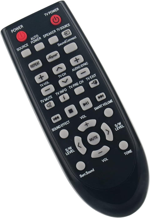 AH59-02612B Replacement Remote Control Applicable for Samsung Soundbar Speaker HW-H550 HW-H551 HW-H570 HW-H550/ZA HW-H551/ZA HW-H570/ZA Sound Bar ...