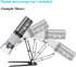 Aluminum Alloy Simple Bracket Stand for USB Microscope and WiFi Microscope, Cainda Small Metal Bracket Lightweight Durrable and Portable for Digit...
