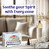 White sage cones pack of 12 ,10 cones Each Total 120 cones -HEM INCENSE...
