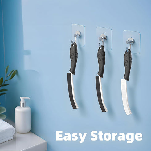 Hard Bristle Crevice Cleaning Brush-Thin Gap Cleaning Brush, Small Cleaning Brush, Grout Brush, Kitchen Brush, Cleaning Tools for Toilet, Bathroom...