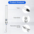 Cordless Soldering Iron Kit, USB Rechargeable Portable Cordless Soldering Iron with 3PCS Soldering Tips, 3 Temperature Adjustment Soldering Iron T...