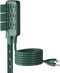 HBN Outdoor Power Stake Waterproof with 6FT Long Extension Cord, 3 Grounded Outlets Yard Power Strip with Protective Covers, Electrical Power Stak...