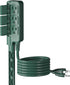 HBN Outdoor Power Stake Waterproof with 6FT Long Extension Cord, 3 Grounded Outlets Yard Power Strip with Protective Covers, Electrical Power Stak...