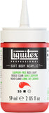 Liquitex Professional Soft Body Acrylic Paint, 59ml (2-oz) Bottle, Cadmium-Free Red Light...