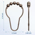 Titanker Shower Curtain Hooks Rings, Rust-Resistant Metal Shower Curtain Hooks for Bathroom Shower Rods Shower Hooks Shower Rings for Curtain - Se...