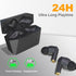 Wireless Earbuds Bluetooth 5.0 Headphone, Type-C Charging Case 320mAh, Touch Control, Built-in Mic Active Noise Cancelling True Wireless Earbud - ...