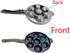 Appam Pan Appam Maker Non Stick Ebelskiver Patra Pancake Mold Appachatty Paniyaram Pan 7 Cavity Paniyarakkal Egg Pan Aluminium Appe Pan with Stain...