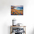 Rebotipy Flowers Paint by Numbers for Adults A Field of Poppies on The Coast Paint by Number on Canvas Without Frame,DIY Oil Painting for Gift Hom...