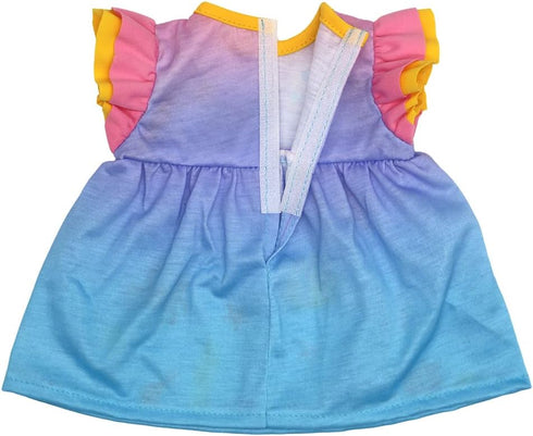 6 Pack Doll Clothes for 13-16 inch Baby Dolls, Dress for 13-16 inches Dolls, Compatible with Toy JC, Toy Manhattan, Toy Doug Melissa...