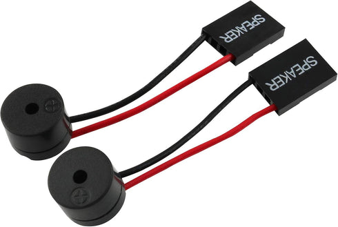 2PCS PC Motherboard Internal Speaker, Computer Motherboard Built-in Speaker, Motherboard Buzzer, Alarm Buzzer, Computer Box Speaker...