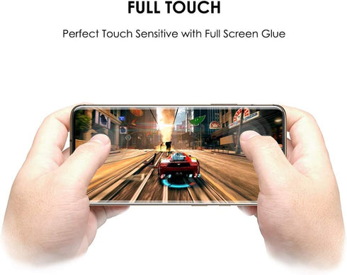 [3 Pack OnePlus 7 / 7T Screen Protector, Tempered Glass UV Set, Full Transparency, Scratch Repair, Sensitive Touch,Fingerprint-ID Compatible...