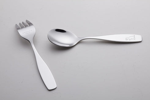 ANNOVA Kids Silverware 10 Pieces Children's Safe Flatware Set Stainless Steel - 4 x Forks, 4 x Dinner Spoons, 2 x Safe Knife Toddler Utensils, Met...