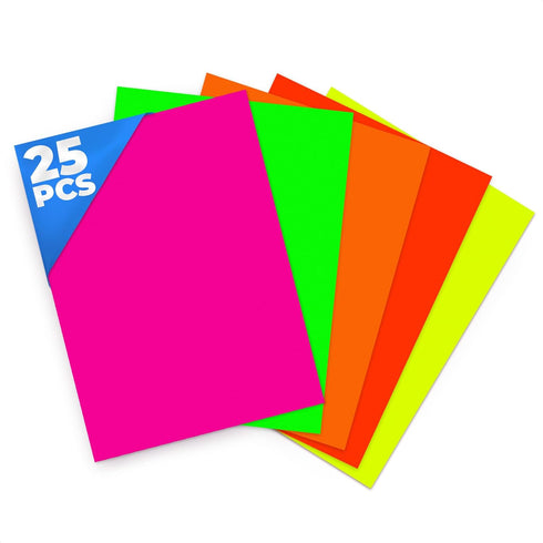 25 Sheets Neon Paper...