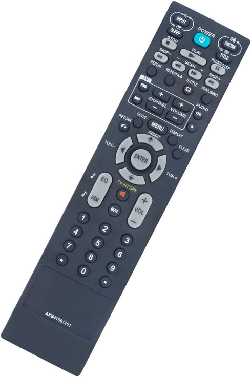 AKB41681201 Replacement Remote Control Applicable for LG DVD Home Theater System HT963PA LHT854 LH-T854 HT854 HT963SA SH93PA-F SH93PA-S SH93PA-C S...