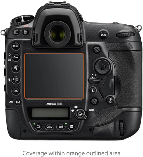 BoxWave Screen Protector Compatible with Nikon D5 - ClearTouch Crystal (2-Pack), HD Film Skin - Shields from Scratches...