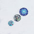 Libiline 100pcs 20/25/30mm Mix Pattern Wood Buttons 4 Holes Craft Clothes Sewing Button (25mm(1"), Multi-color)...