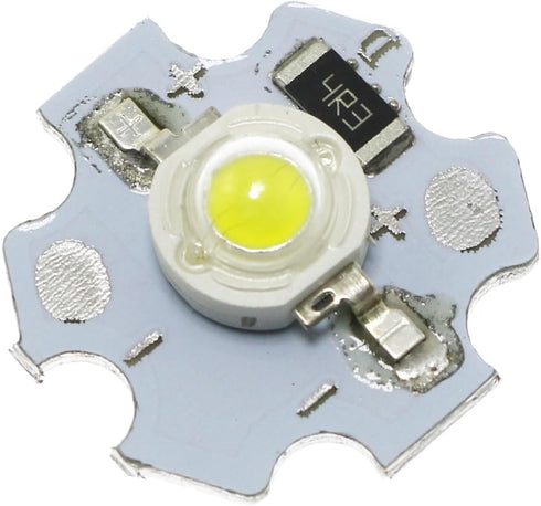 25PCS 3W 5V LED Lamp Beads LED Chip Bulb Brightness High Power Lamp Bead Light Source Chip for Floodlight DIY Lighting Fixtures, White Light...