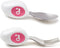 doddl Toddler Utensils, Ergonomic Fork and Spoon Set for Self Feeding, Stainless Steel Silverware for 1-3 Year Olds, BPA Free, Dishwasher Safe (Ma...