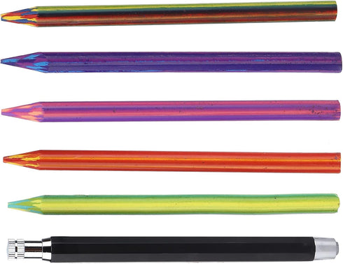 Color Mechanical Pencils, 5.6mm Mechanical Pencil Set with Rainbow Colored Refills...