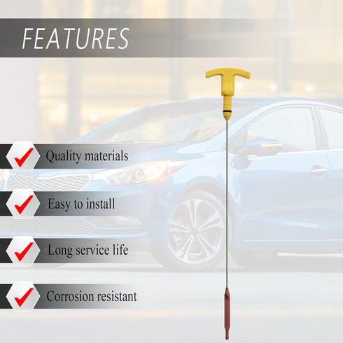 Engine Oil Level Dipstick Fit for Hyundai Elantra 14-18/Sonata 16-18/Tucson 14-18/ Kia Forte Forte5 14-18/Forte Koup 14-16/Optima 17-18/Soul 12-18...