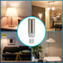 2Pack 20W LED Corn Light Bulb 3000K Warm White Lamp 250Watts Equivalent 2896Lumens Super Bright E26 Base Large Area Ceiling Fan Bulbs 110V Commerc...