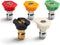 AstroAI Pressure Washer Spray Nozzle Tips 5-Pack,5 Cleaning Angles, 1/4” Quick Connector, 2.5 GPM Nozzle Size Fit Most Pressure Washers...