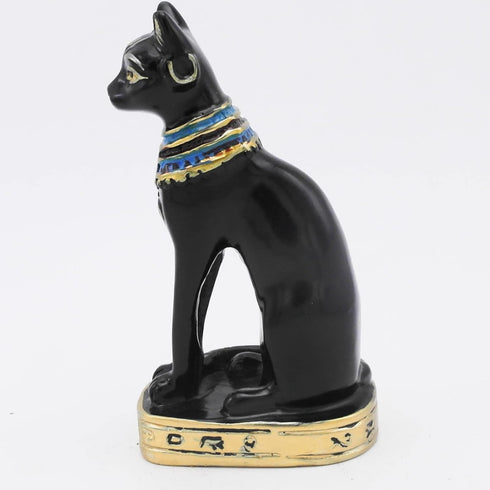 Egyptian Cat Bastet Fish Tank Decorations Aquarium Ancient Egypt Décor Sculpture Figurine Statue Reptile Turtle Lizard Spider Tanks Terrarium Orna...