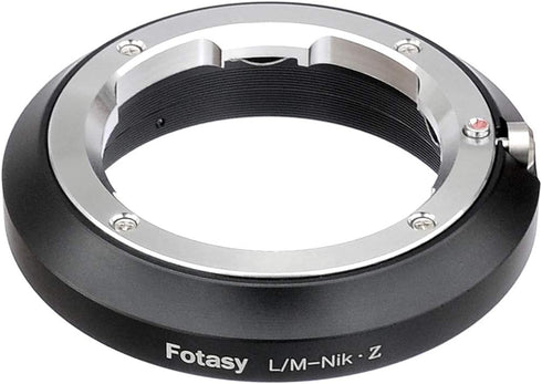 Fotasy Leica M Lens to Nikkor Z Mount Adapter, Leica M to Z Adapter, LM Z Adapter, Copper, Infinity Focus,Compatible with Nikon Z Mount Mirrorless...