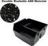 Compatible with Jeep Wrangler JK and JKU Accessories 2011-2018 Center Console Organizer Tray (Black)...