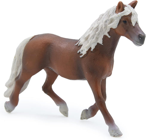 MODEBESO® Realistic Animal Figures Playset,Horse Figurines,Hand Painting Horse Figures,Educational Toy,Cake Toppers Christmas Birthday Gift for Ki...