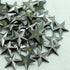 Beadsland Hotfix Iron On, Flat Back Stars Studs - 1/4" Flatback Glue on Studs 500pcs (Gun Grey, 8x8mm)...