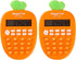 Desktop Calculator 12 Digit, Kawaii Mini Calculator Cute Carrot Portable Small Basic Students Calculators for Home Office Supplies...