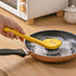 2 PCS Yellow Duck +Yellow chicken Dish Brush Handle Built-in Scraper, Scrub Brush for Pans, Pots, Kitchen Sink Cleaning...