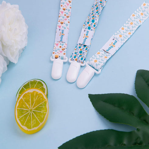 Babygoal Pacifier Clips, 6 Pack Binky Paci Holder and Leash for Boys and Girls Fits for Most Pacifier, Binkie Styles & Baby Teethers & Toys and Gi...