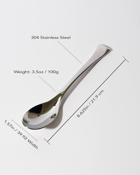 Quenelle Spoon/Rocher Spoon/Stainless Steel 304...