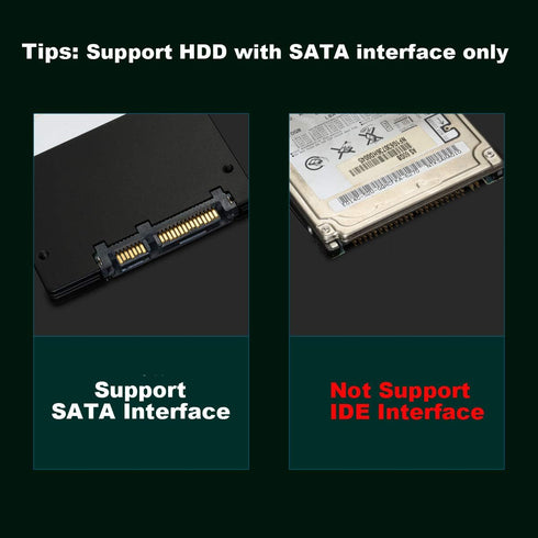 Hard Drive Power Switch Module for 2.5/3.5 inch SATA HDD/SSD, SATA Switch, HDD Power Switch Hard Drive Selector?Controls up to Four HDDs...