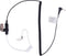 3.5mm Acoustic Tube Earpiece Listen only Headset Law Enforcement Surveillance Kit for Radio or Walkie Talkie Mic...