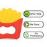 Teething Toys for Babies Soothe Teething Pain and Itching Gums, Food Grade Silicone Teethers for Babies 0-6 Months/6-12 Months, (Fries)...